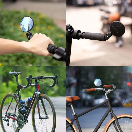 RockBros Adjustable 360° Rotatable Bicycle Mirror for Handlebars RockBros