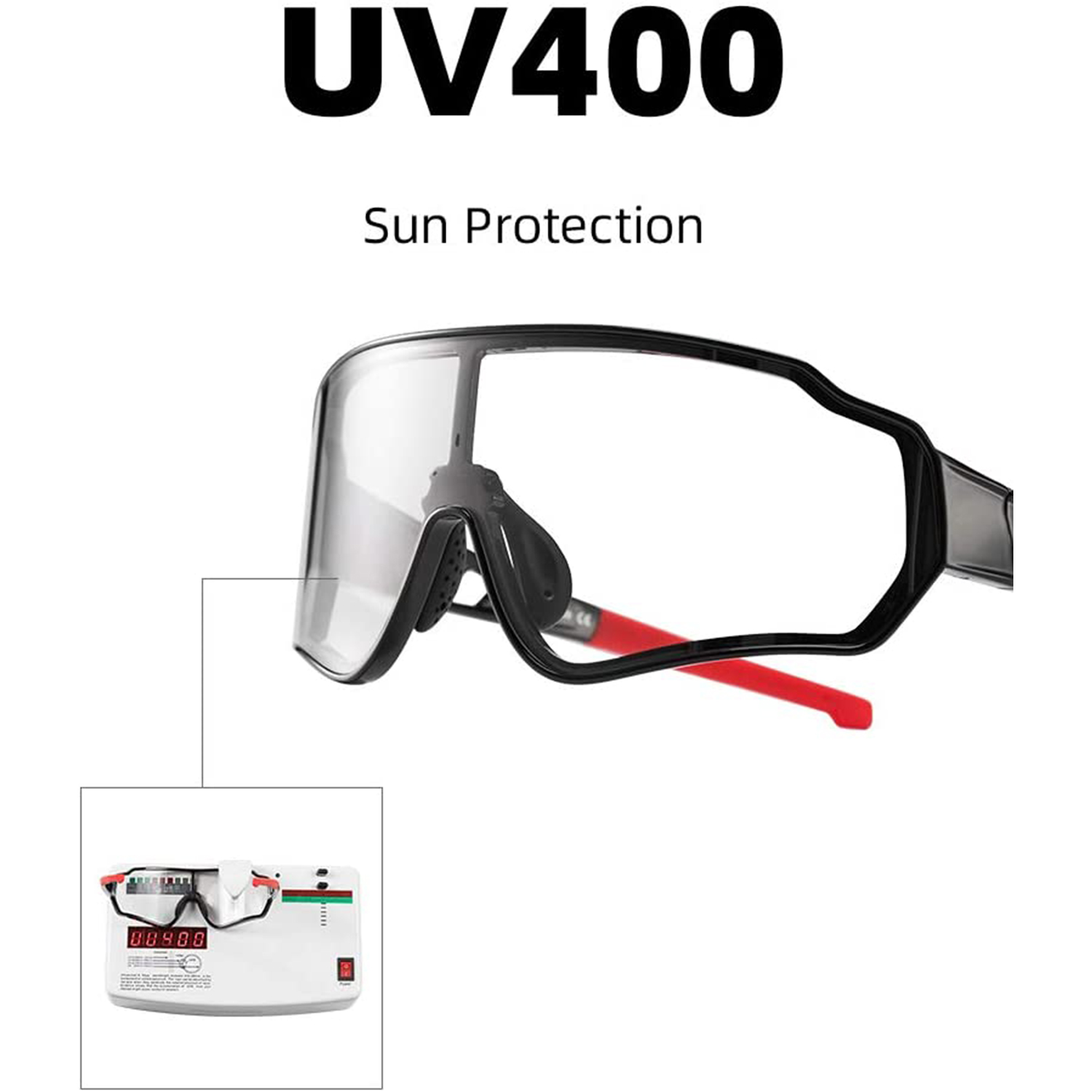 RockBros Photochromic Polarised UV Protection Sunglasses