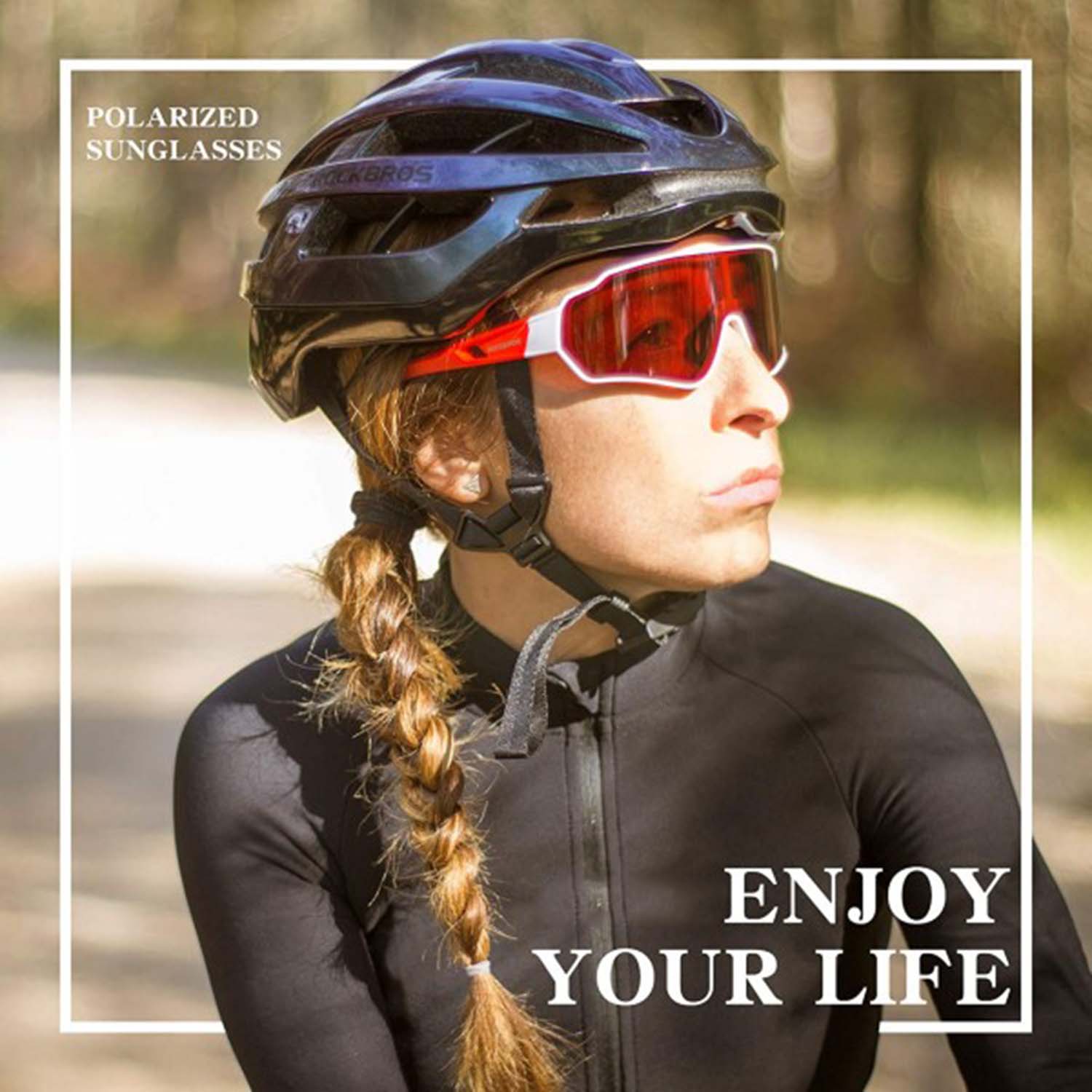 RockBros Polarized UV Protection Cycling Sunglasses