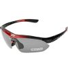 Rockbros Optically Photochromic Cycling Glasses – Black Red RockBros