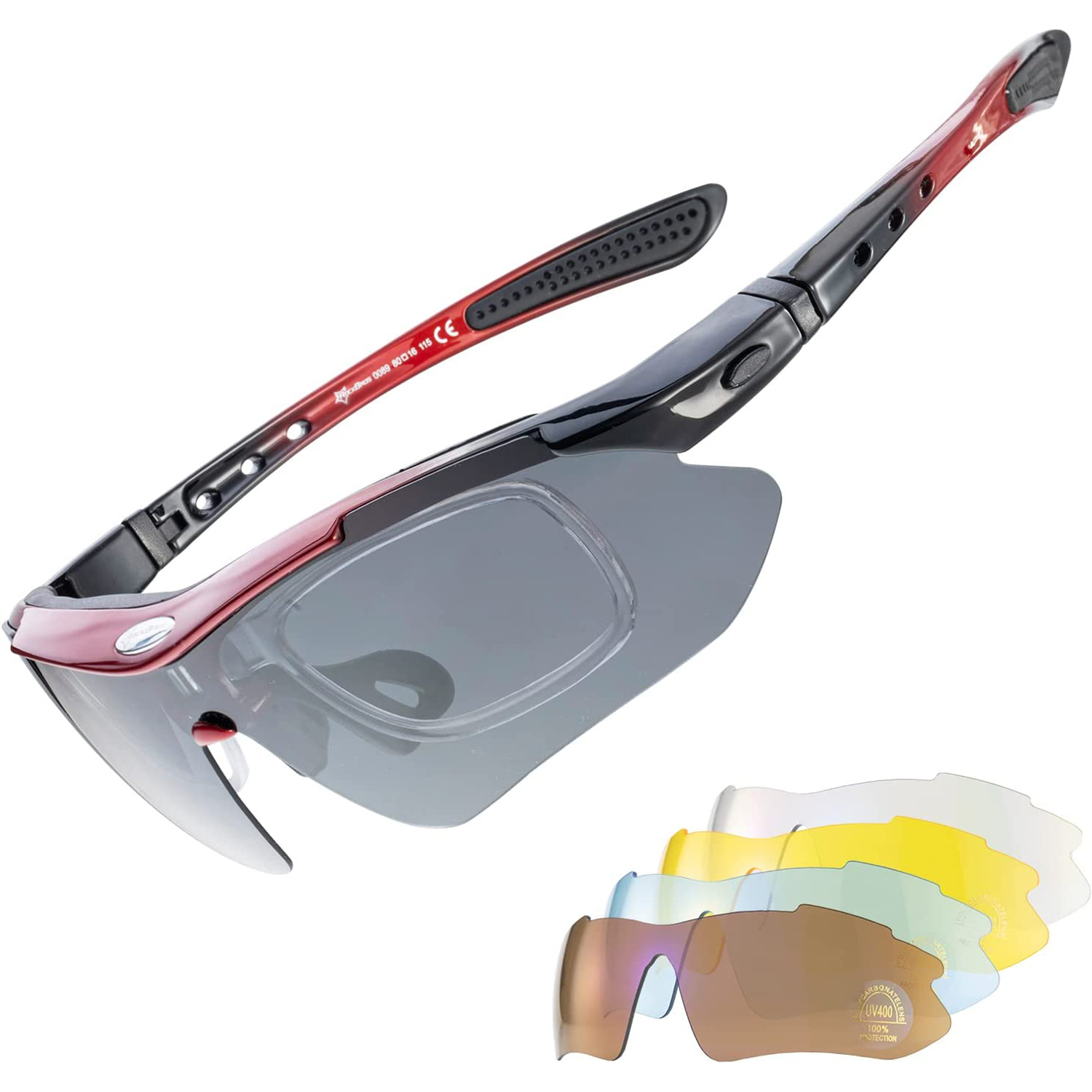 ROCKBROS Polarized Sunglasses Cycling Sunglasses for Men Women UV  Protection Sport Sunglasses Running Outdoor Glasses