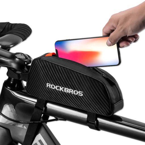 RockBros Reflective Top Tube Bike Bag: 1L RockBros
