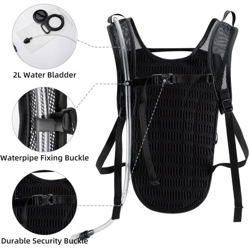RockBros Hydration Backpack: 2L Perfect for Hiking & Cycling RockBros