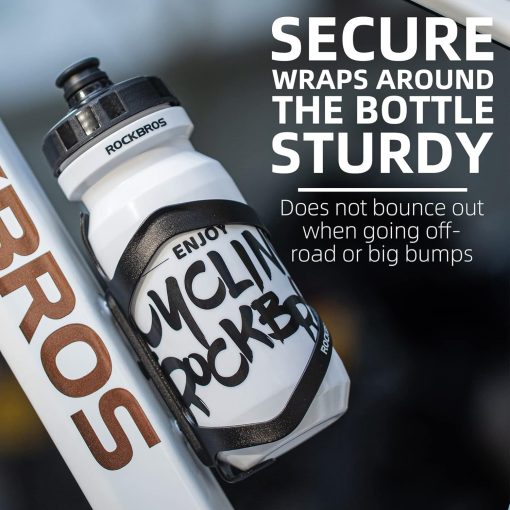 RockBros Aluminum Bike Bottle Cage: Secure, Lightweight Holder RockBros