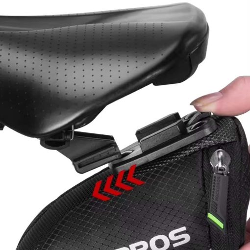 RockBros Mini Bike Saddle Bag: Lightweight Under Seat Pouch RockBros
